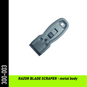 Poignée pour lames de nettoyage vitrage petit format