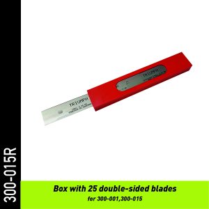 Boîte de 25 lames de nettoyage grand format