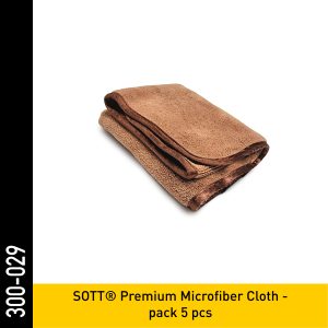 Chiffons microfibre qualité professionnelle – lot de 5 pièces